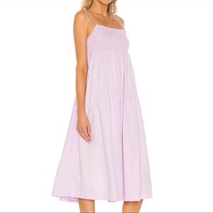 S/W/F midi babydoll dress